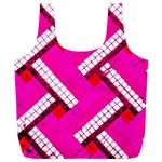 Pop Art Mosaic Full Print Recycle Bag (XL) Front