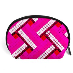 Pop Art Mosaic Accessory Pouch (large) by essentialimage365