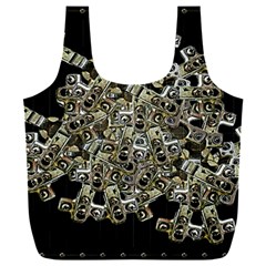 Industrial Heart Artwork Full Print Recycle Bag (xxxl)