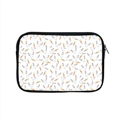 Cute Bunnies And Carrots Pattern, Light Colored Theme Apple Macbook Pro 15  Zipper Case by Casemiro