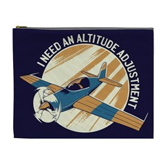 Airplane - I Need Altitude Adjustement Cosmetic Bag (xl) by DinzDas