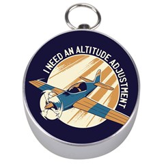 Airplane - I Need Altitude Adjustement Silver Compasses by DinzDas