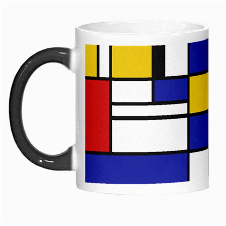 Stripes And Colors Textile Pattern Retro Morph Mugs