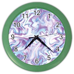 Tie Diy Diys Retro Batic Design Color Wall Clock by DinzDas