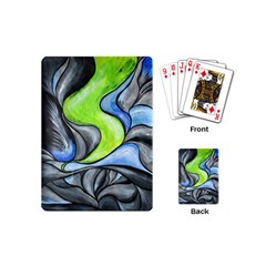 Playing Cards With Abstract Cover Aurora Playing Cards (mini)