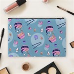 Japanese Ramen Sushi Noodles Rice Bowl Food Pattern 2 Cosmetic Bag (Large) Back