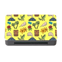 Tropical Island Tiki Parrots, Mask And Palm Trees Memory Card Reader With Cf by DinzDas