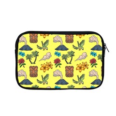 Tropical Island Tiki Parrots, Mask And Palm Trees Apple Macbook Pro 13  Zipper Case by DinzDas