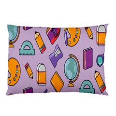 Back To School And Schools Out Kids Pattern Pillow Case (two Sides) by DinzDas