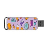 Back To School And Schools Out Kids Pattern Portable USB Flash (Two Sides) Front