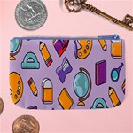 Back To School And Schools Out Kids Pattern Large Coin Purse Back