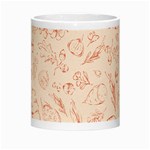 Thanksgiving Flowers And Gifts Pattern Morph Mugs Center