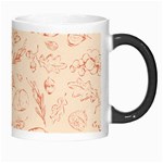 Thanksgiving Flowers And Gifts Pattern Morph Mugs Right