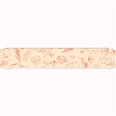 Thanksgiving Flowers And Gifts Pattern Small Bar Mats