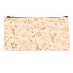 Thanksgiving Flowers And Gifts Pattern Pencil Case by DinzDas