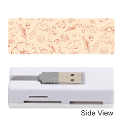 Thanksgiving Flowers And Gifts Pattern Memory Card Reader (stick) by DinzDas