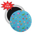 Summer  Beach  The Sun 2.25  Magnets (10 pack)  Front