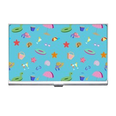 Summer  Beach  The Sun Business Card Holder by SychEva