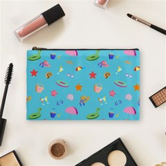 Summer  Beach  The Sun Cosmetic Bag (medium) by SychEva