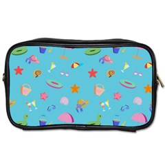 Summer  Beach  The Sun Toiletries Bag (two Sides) by SychEva