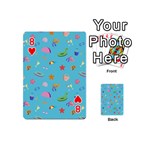 Summer  Beach  The Sun Playing Cards 54 Designs (Mini) Front - Heart8