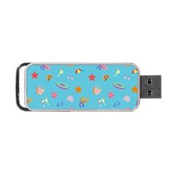 Summer  Beach  The Sun Portable Usb Flash (one Side) by SychEva