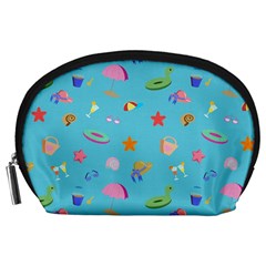 Summer  Beach  The Sun Accessory Pouch (large) by SychEva