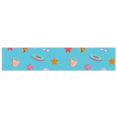 Summer  Beach  The Sun Small Flano Scarf by SychEva