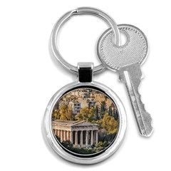 Athens Aerial View Landscape Photo Key Chain (round) by dflcprintsclothing