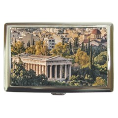 Athens Aerial View Landscape Photo Cigarette Money Case by dflcprintsclothing