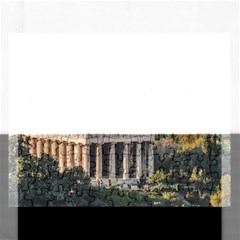 Athens Aerial View Landscape Photo Rectangular Jigsaw Puzzl by dflcprintsclothing