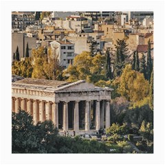 Athens Aerial View Landscape Photo Medium Glasses Cloth by dflcprintsclothing