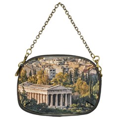 Athens Aerial View Landscape Photo Chain Purse (one Side)