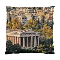 Athens Aerial View Landscape Photo Standard Cushion Case (one Side) by dflcprintsclothing