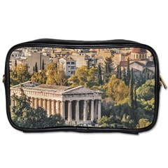 Athens Aerial View Landscape Photo Toiletries Bag (two Sides) by dflcprintsclothing