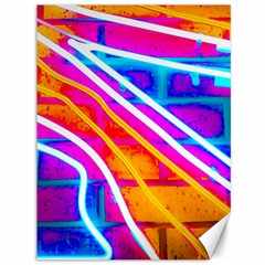 Pop Art Neon Wall Canvas 36  X 48  by essentialimage365