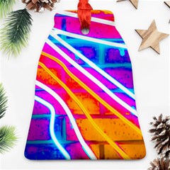 Pop Art Neon Wall Ornament (bell) by essentialimage365