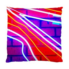 Pop Art Neon Lights Standard Cushion Case (one Side) by essentialimage365