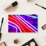 Pop Art Neon Lights Cosmetic Bag (Small) Back