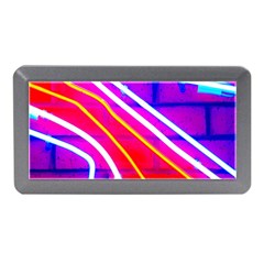 Pop Art Neon Lights Memory Card Reader (mini) by essentialimage365