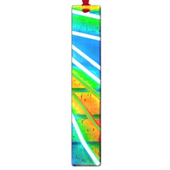 Pop Art Neon Wall Large Book Marks by essentialimage365