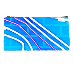 Pop Art Neon Wall Pencil Case by essentialimage365