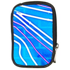 Pop Art Neon Wall Compact Camera Leather Case by essentialimage365