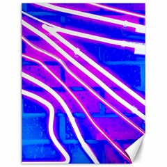 Pop Art Neon Wall Canvas 12  X 16  by essentialimage365