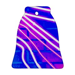 Pop Art Neon Wall Ornament (bell) by essentialimage365