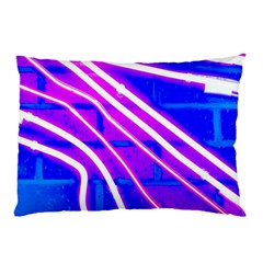 Pop Art Neon Wall Pillow Case (two Sides) by essentialimage365