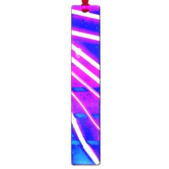 Pop Art Neon Wall Large Book Marks by essentialimage365