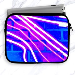 Pop Art Neon Wall Apple Ipad 2/3/4 Zipper Cases by essentialimage365