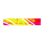 Pop Art Neon Wall Flano Scarf (Mini) Front