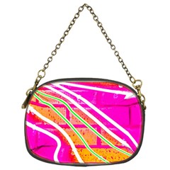 Pop Art Neon Wall Chain Purse (two Sides) by essentialimage365